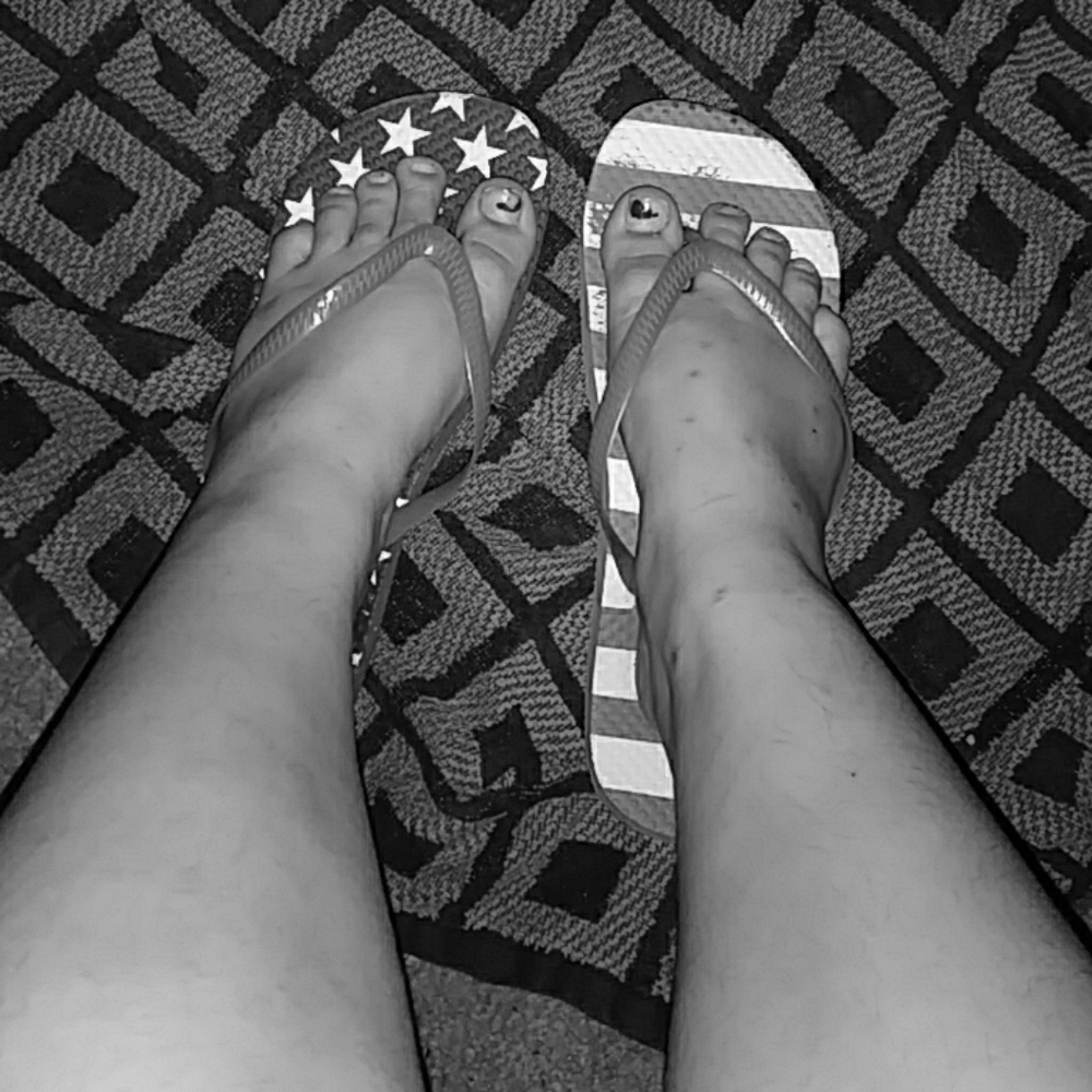 Quantity=1. 4th Of july flip flops